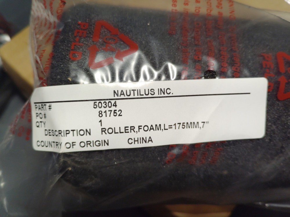 Bowflex/Nautilus 7" Padded Roller Set
