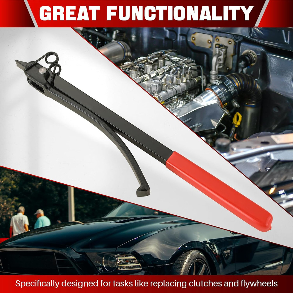 Flywheel Turner Turning Tool Wrench Flex Plate Holder Tool Engine Rotating Tool