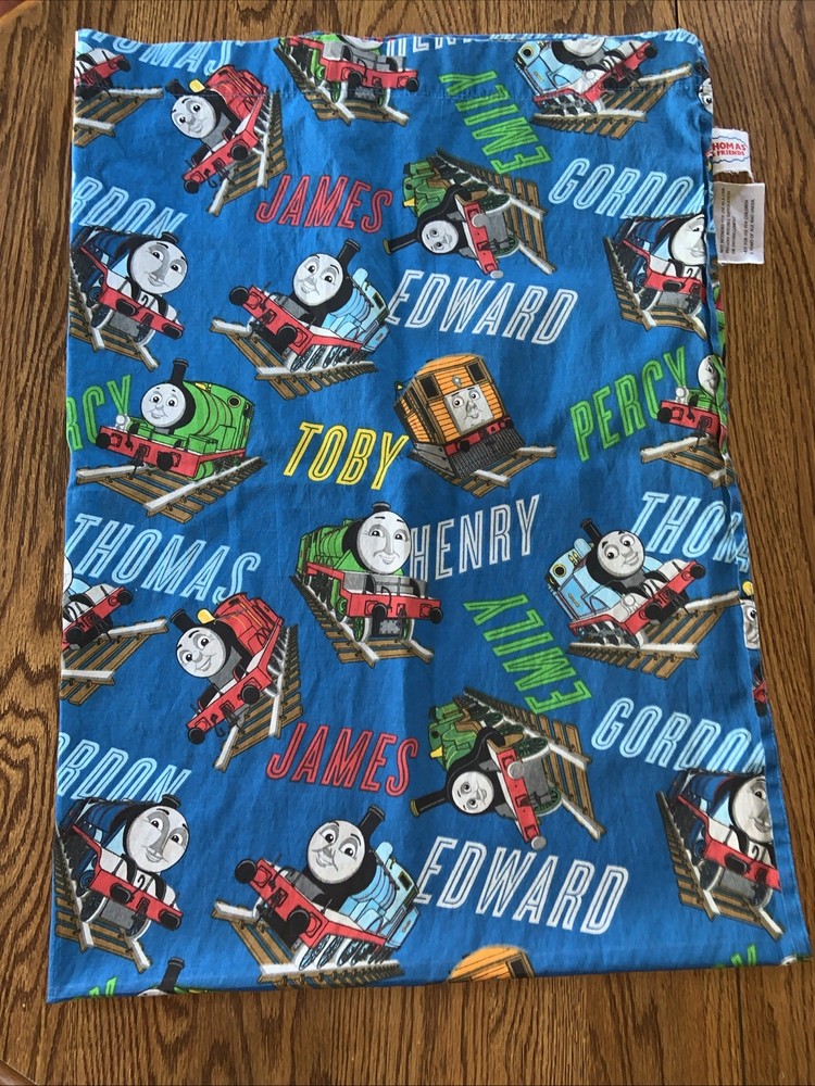 Thomas The Train Lot Pillowcases Throw Blanket Flat Sheet Pre Own