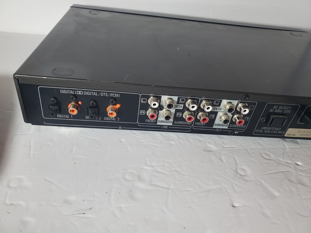 Technics SH-AC500D Digital Signal Processor Dolby--Tested With Remote