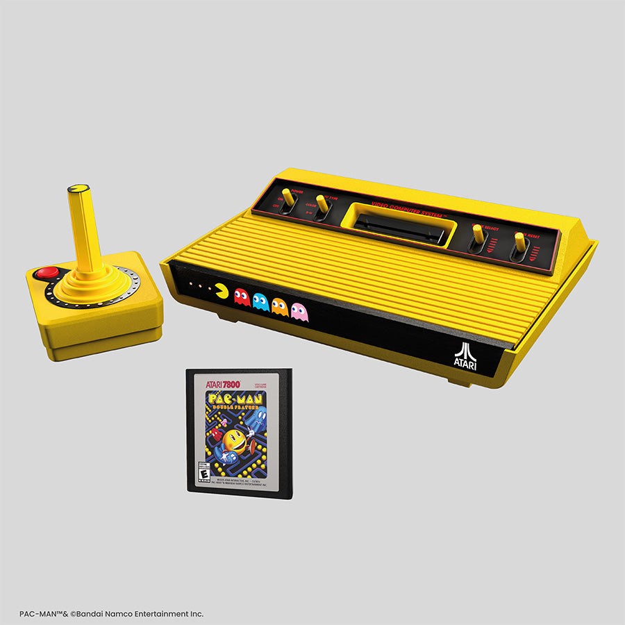 NEW Atari 2600+ PAC-MAN Edition Console Wireless Joystick gaming system