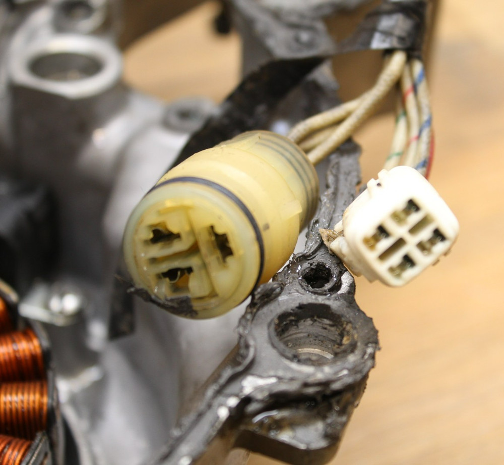 2002 02 Yamaha Raptor 660 Stator & Cover