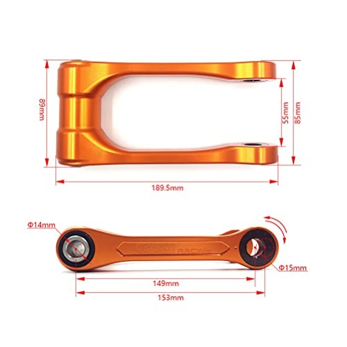 Motorcycle Aluminum Adjustable Lowering Link Lowering Suspension Linkage ARM