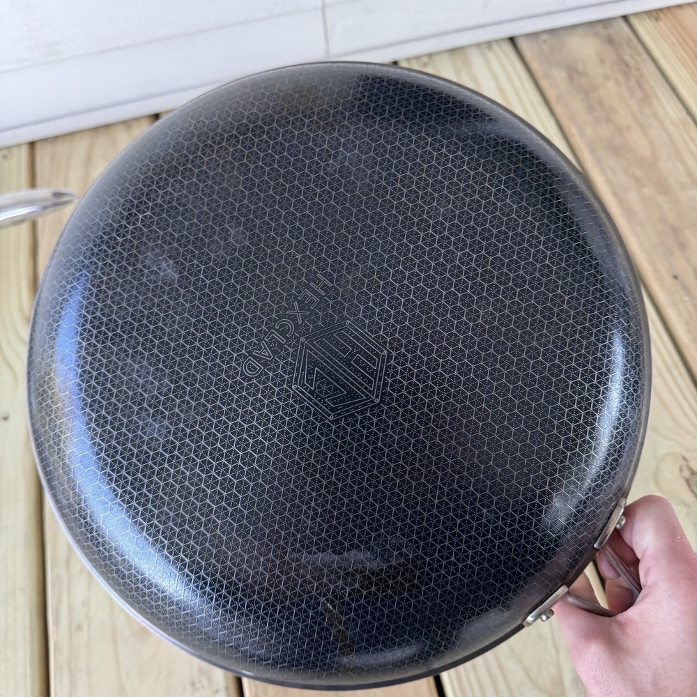 Hexclad Hybrid Cookware 8 Piece Set Preowned Great Condition