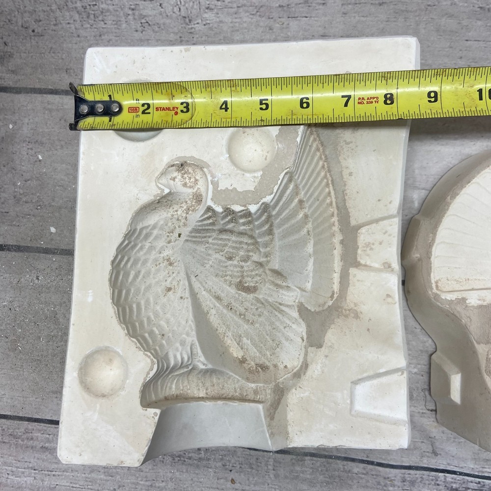 Fres-O-Lone Ceramic Casting Mold Rooster Turkey Bird #163