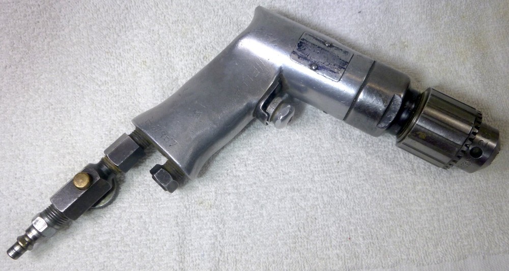 3/8 inch Capacity Pneumatic Air Drill Jacob's 2B Chuck - Japan