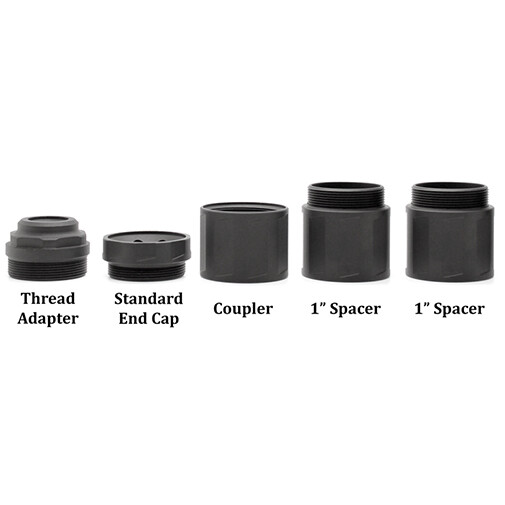 Kaw Valley Precision MACH 3 Modular Linear Comp with 5/8x24 TPI Thread Adapter