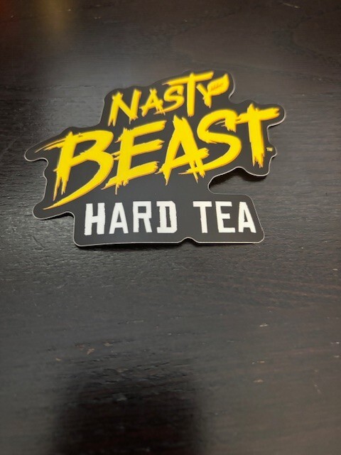 Monster Nasty Beast Hard Tea Sticker