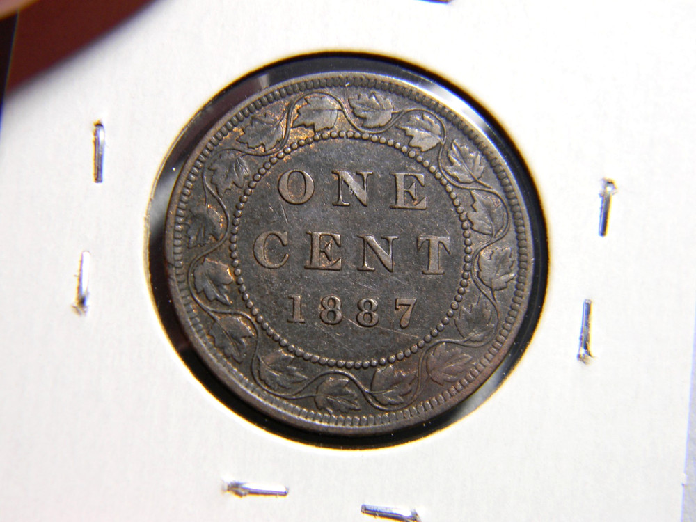 Canada 1887 One Cent (05064)