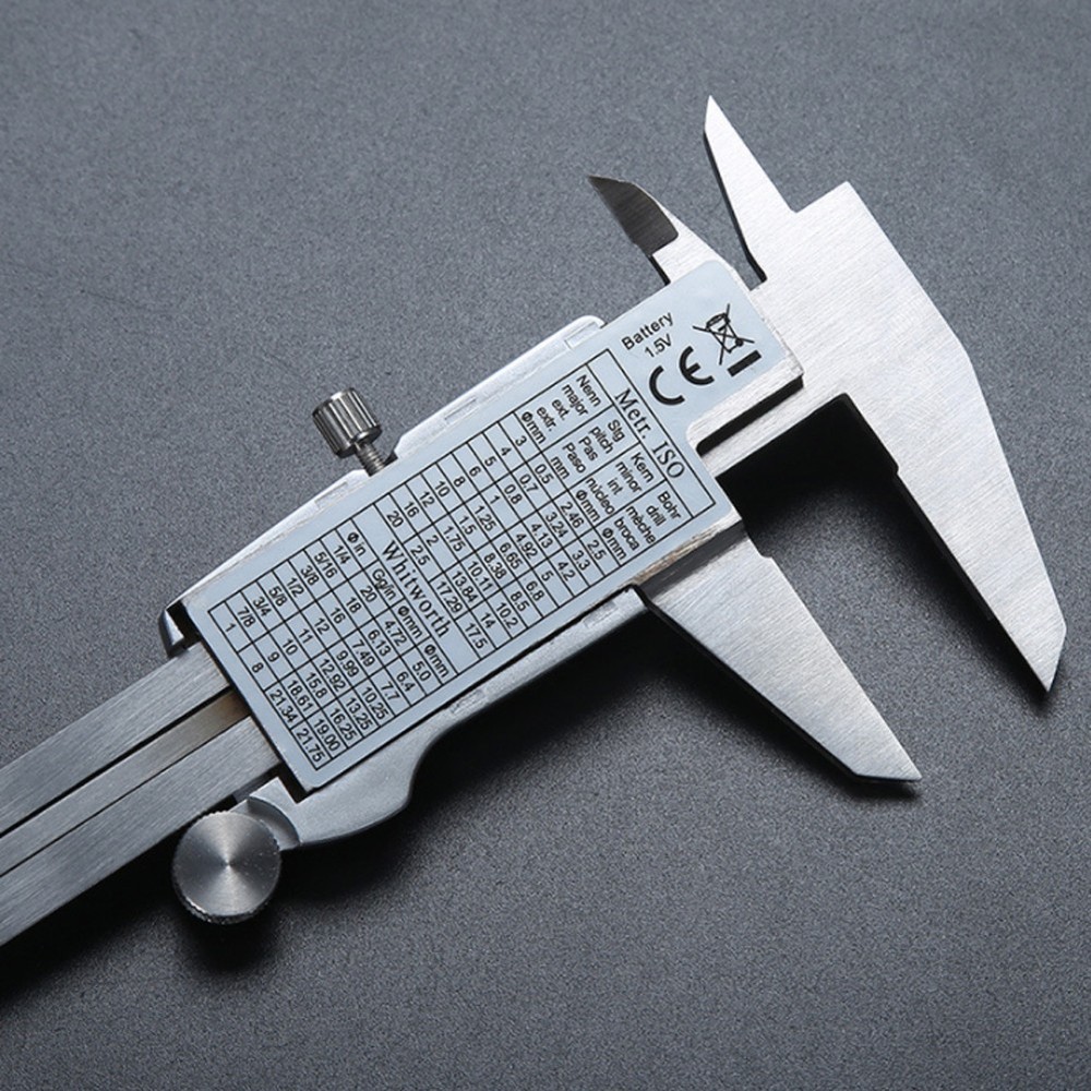 6" Measure tool micrometer digital ruler electronic caliper vernier caliper