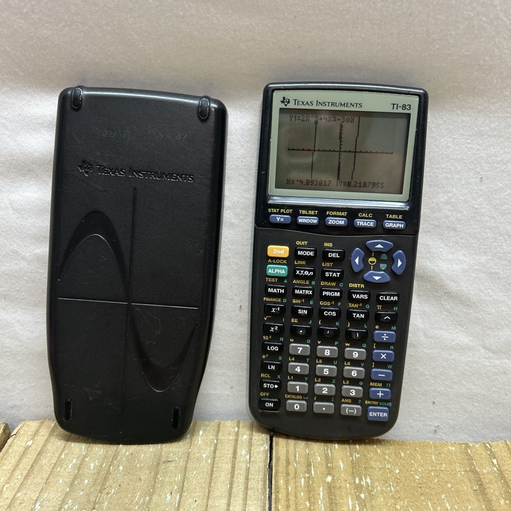 Texas Instruments TI83 Graphing Calculator-WORKS