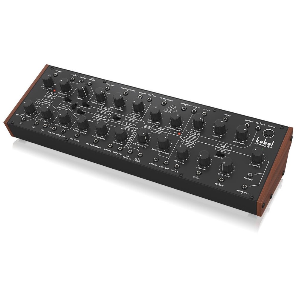 Behringer Kobol Expander Analog Semi-Modular Synthesizer with 2 VCOs