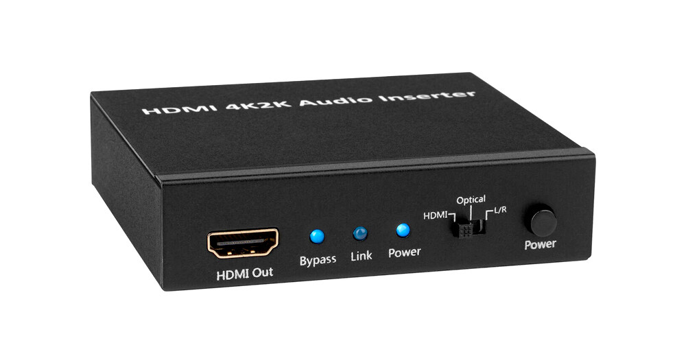 Premium 4K 2K 1080P DVI Audio Encoder + DVI Audio Injector