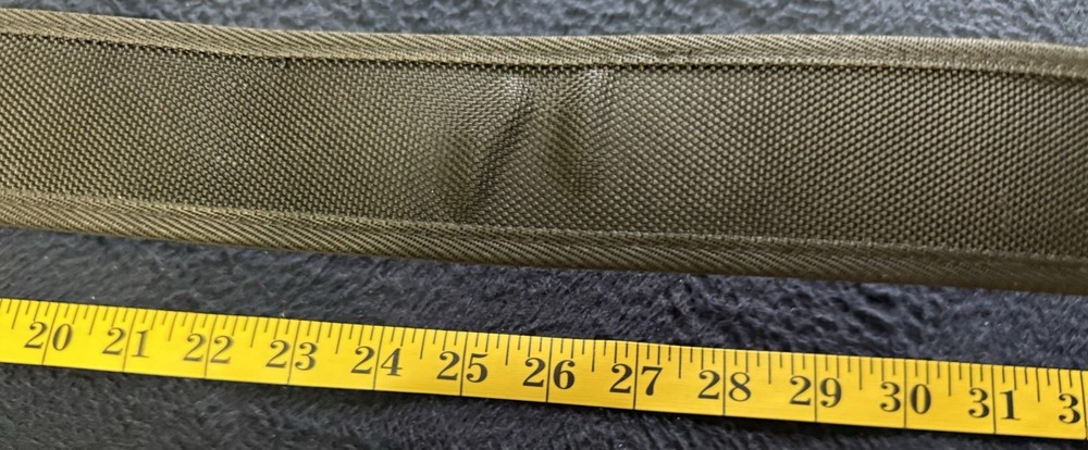 First Class Gear Black Nylon Duty Belt Adjustable 46”-48” In Length