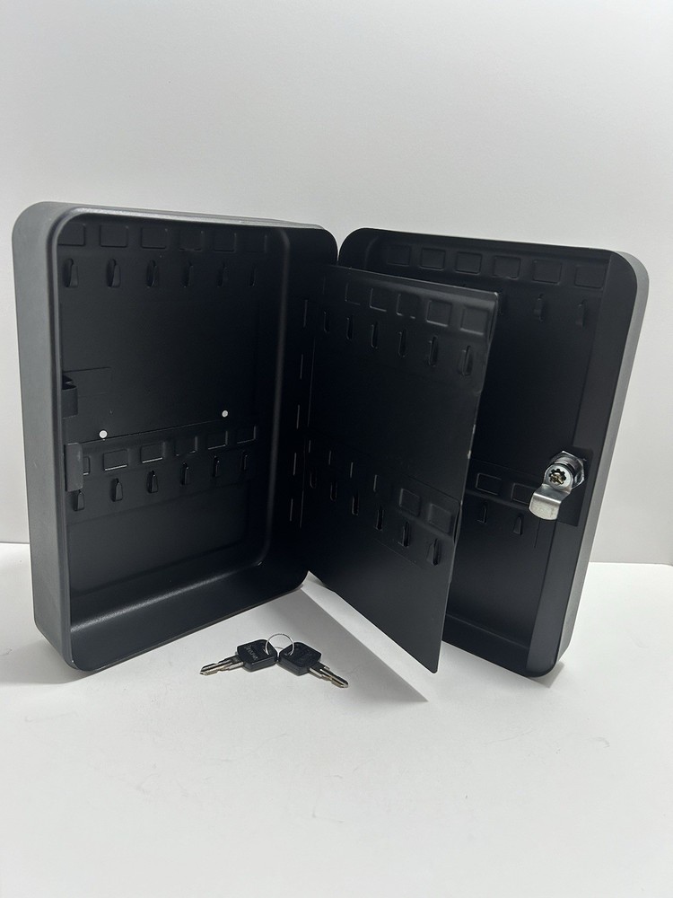 AdirOffice Steel Security Storage Lock Box 48 Key Capacity