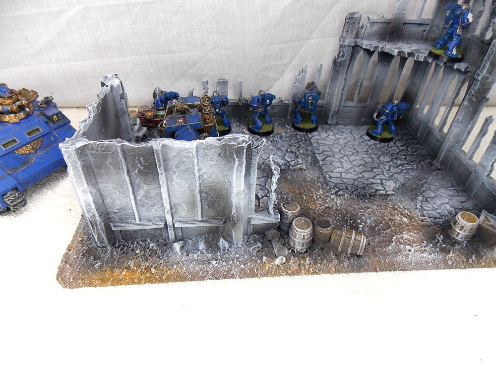 WARGAMING TERRAIN PAINTED BUILDING
