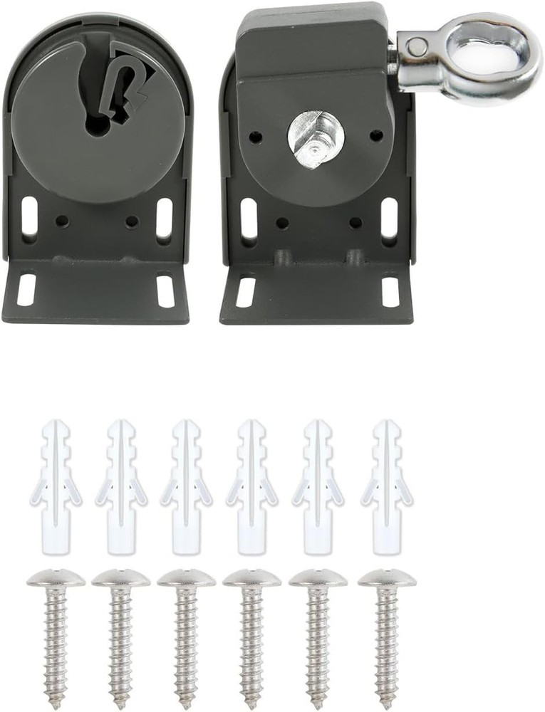 Roller Blind Accessory Set Universal Replacement Mounting Brackets of Exterior