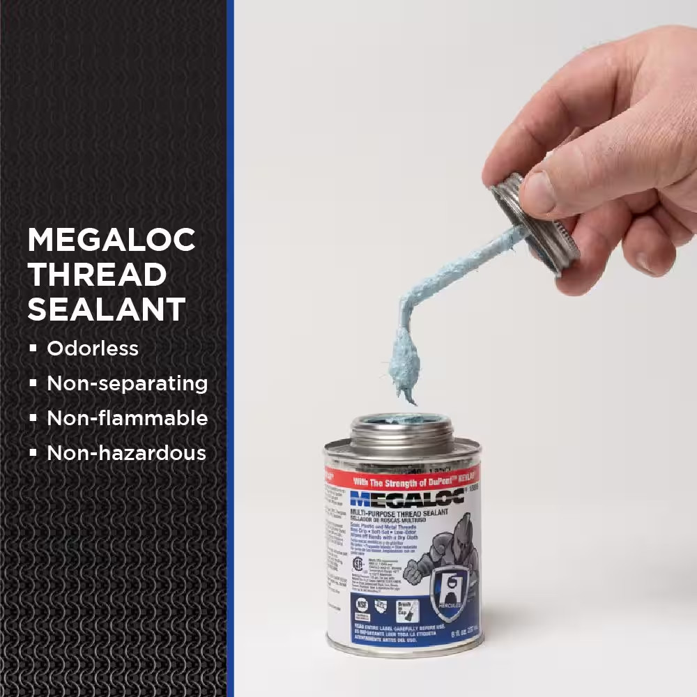 Megaloc 4 Oz. Pipe Thread Sealant