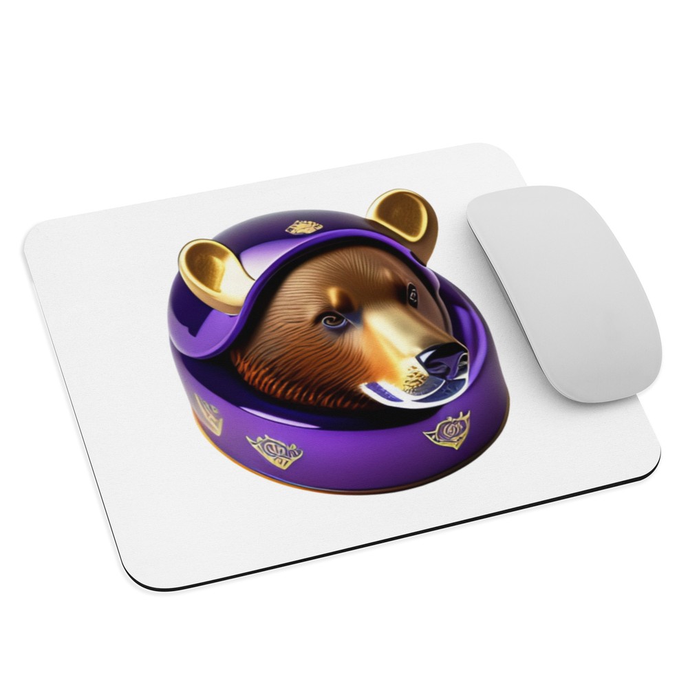 Bear mouse pad