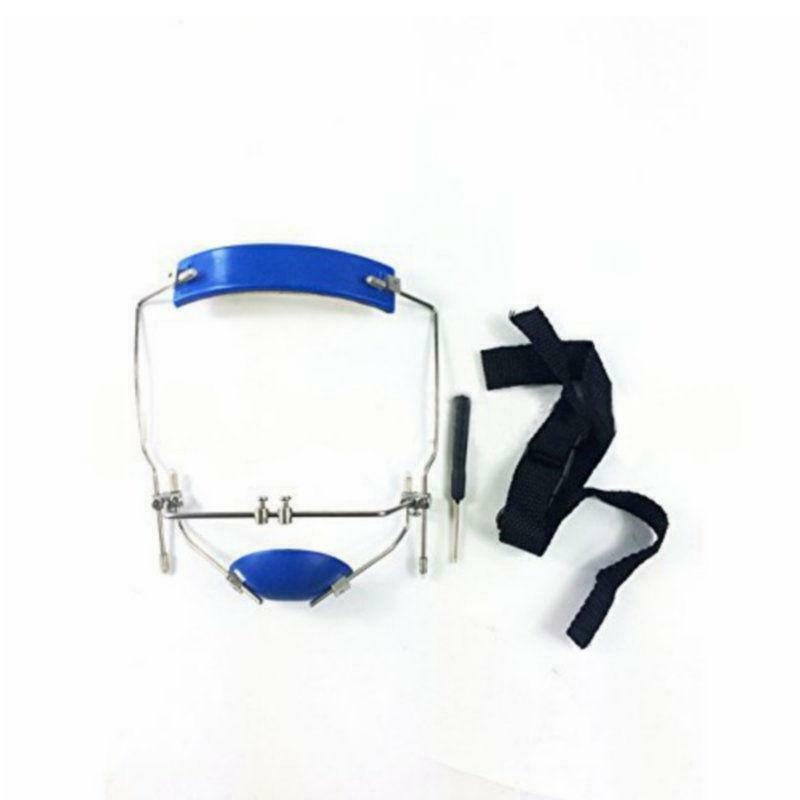 Dental Orthodontic Forward Pull Universal Headgear Face Pull Red/Blue