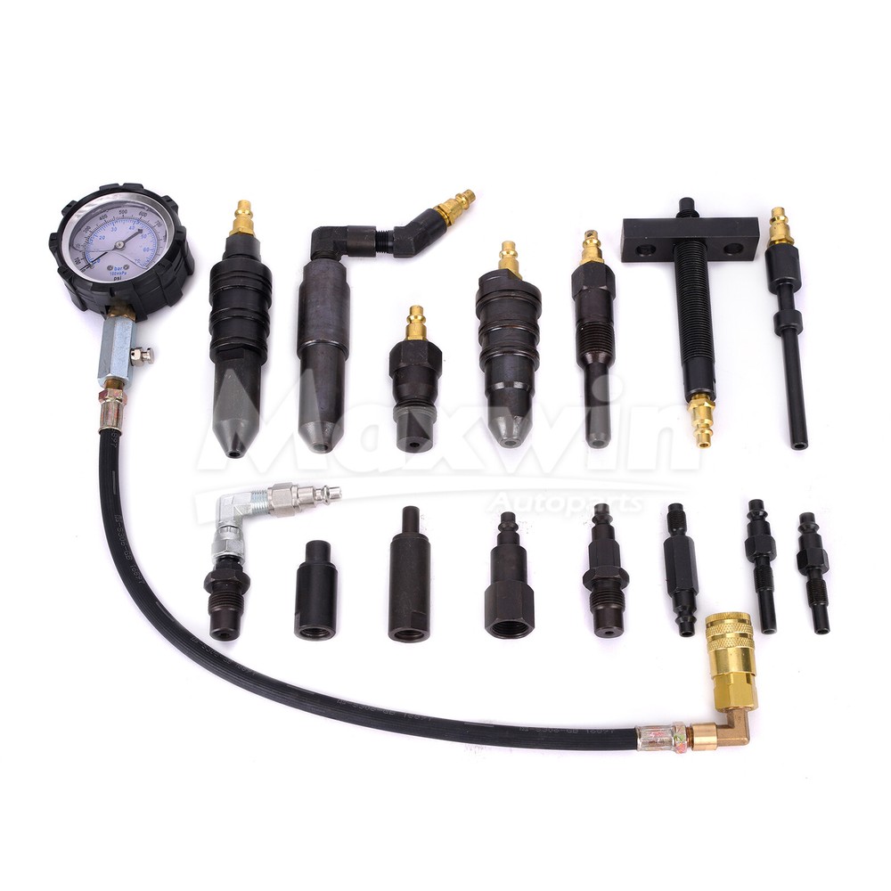 Engine Compression Pressure Tester Compatible Fit Ford Cummins Detroit 1000 Psi