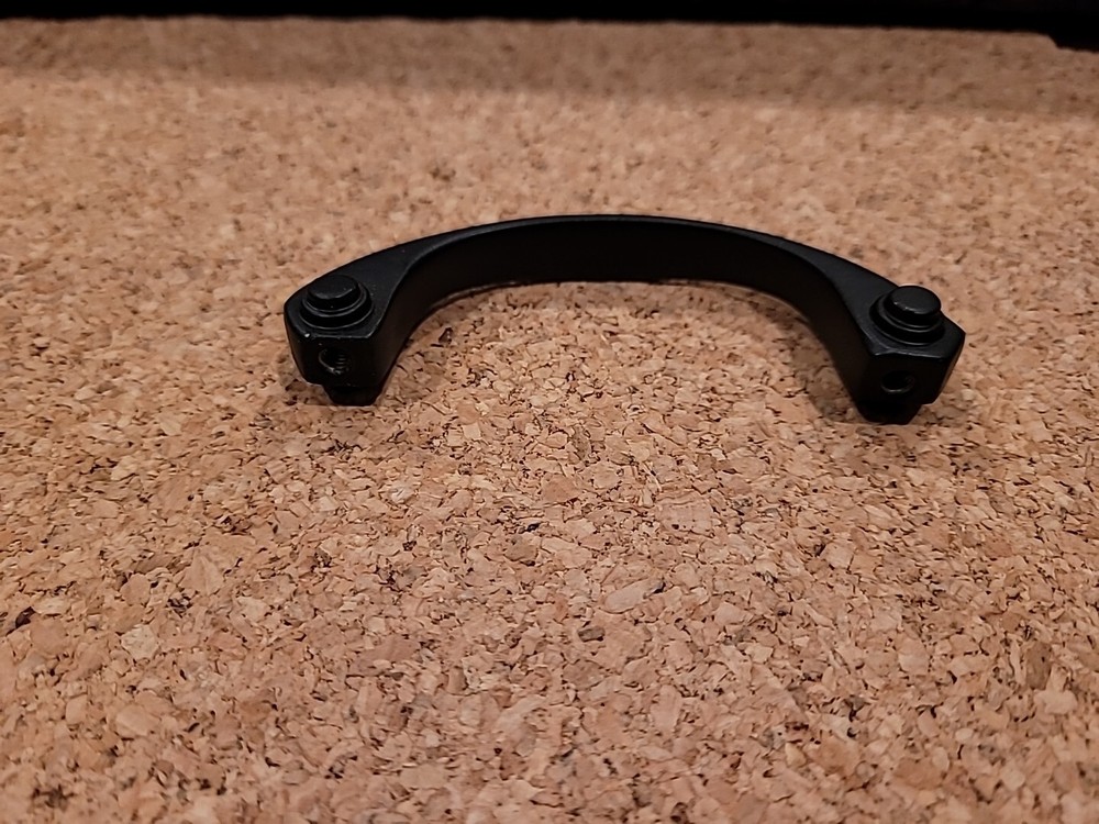 3 In CC Matt Black Center Rope Design Drawer Pull