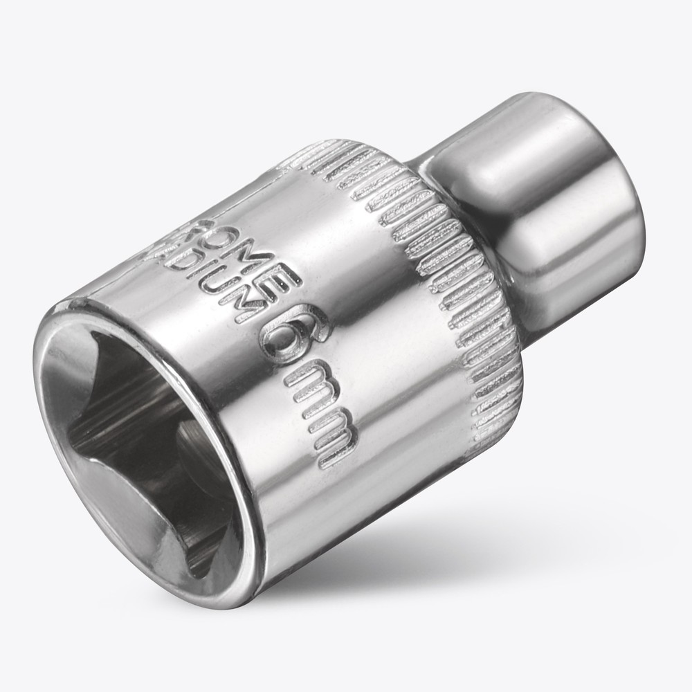 12 Points Socket 3/8" Drive 6mm Metric Shallow Impact Socket
