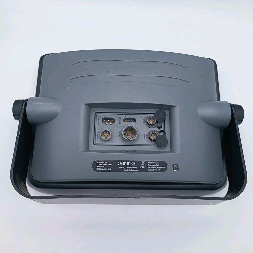 Raymarine C120 GPS Chartplotter E02022 Radar Multi-Function Legacy Display MFD