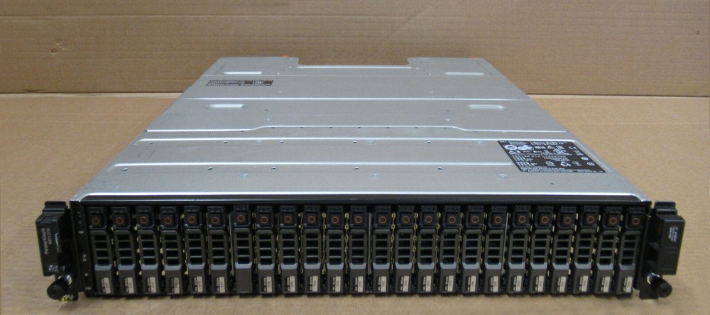 Dell PowerVault MD1220 Storage Array 24x 600GB HDD 2x SAS 6GB/s Control Module