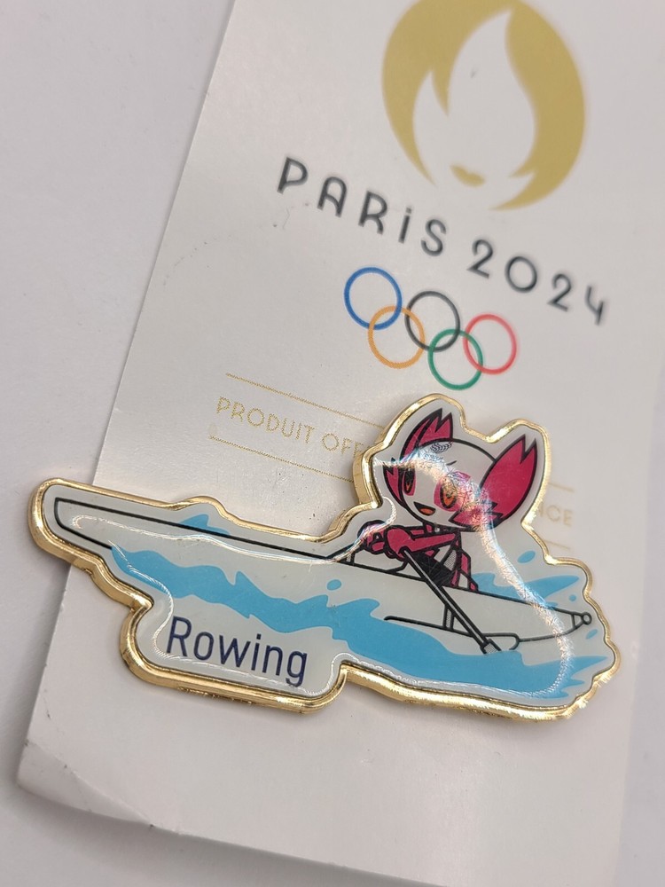 Tokyo Mascot Someity Rowing Enamel Pin