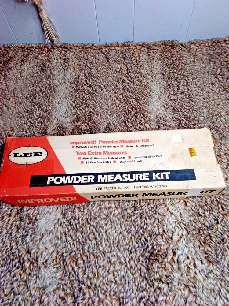 Vintage Lee Precision Powder Measure Kit