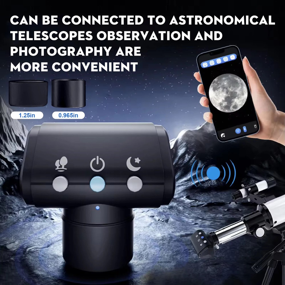 Datyson 2MP Electronic Eyepiece with WiFi - Wireless Telescope Camera for Smartp