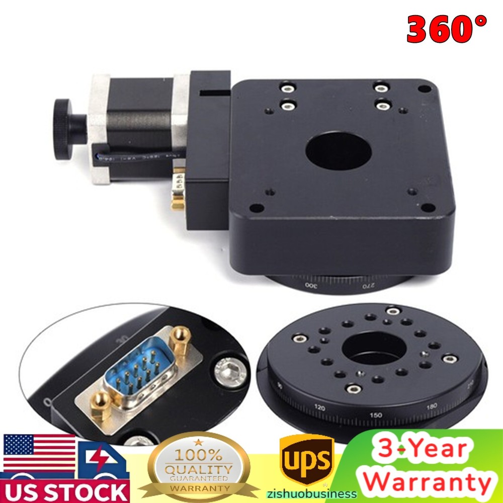 Electric Optical Rotation Platform Motorized Rotation Stage Optical Rotary Table