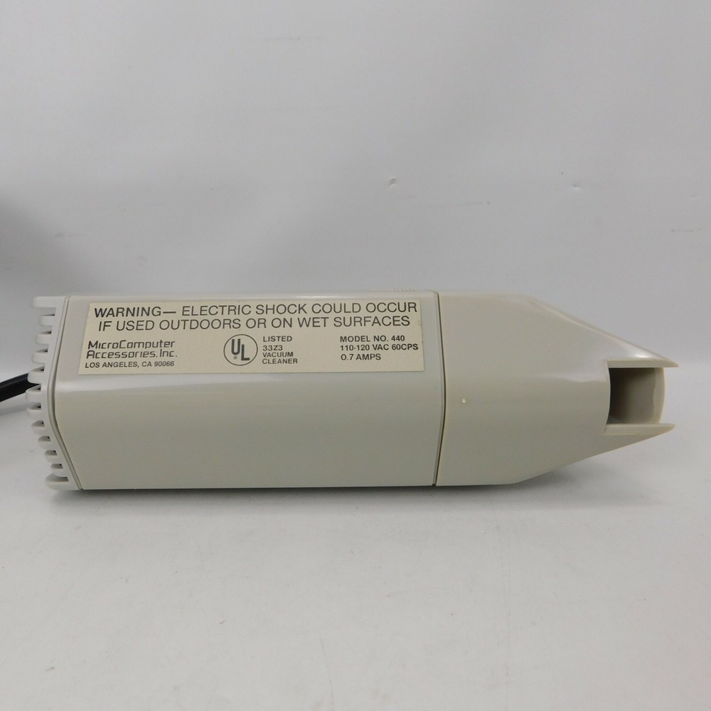 PC/Printer Vacuum System Sweeper Vintage For Computers By Micro Access Tested