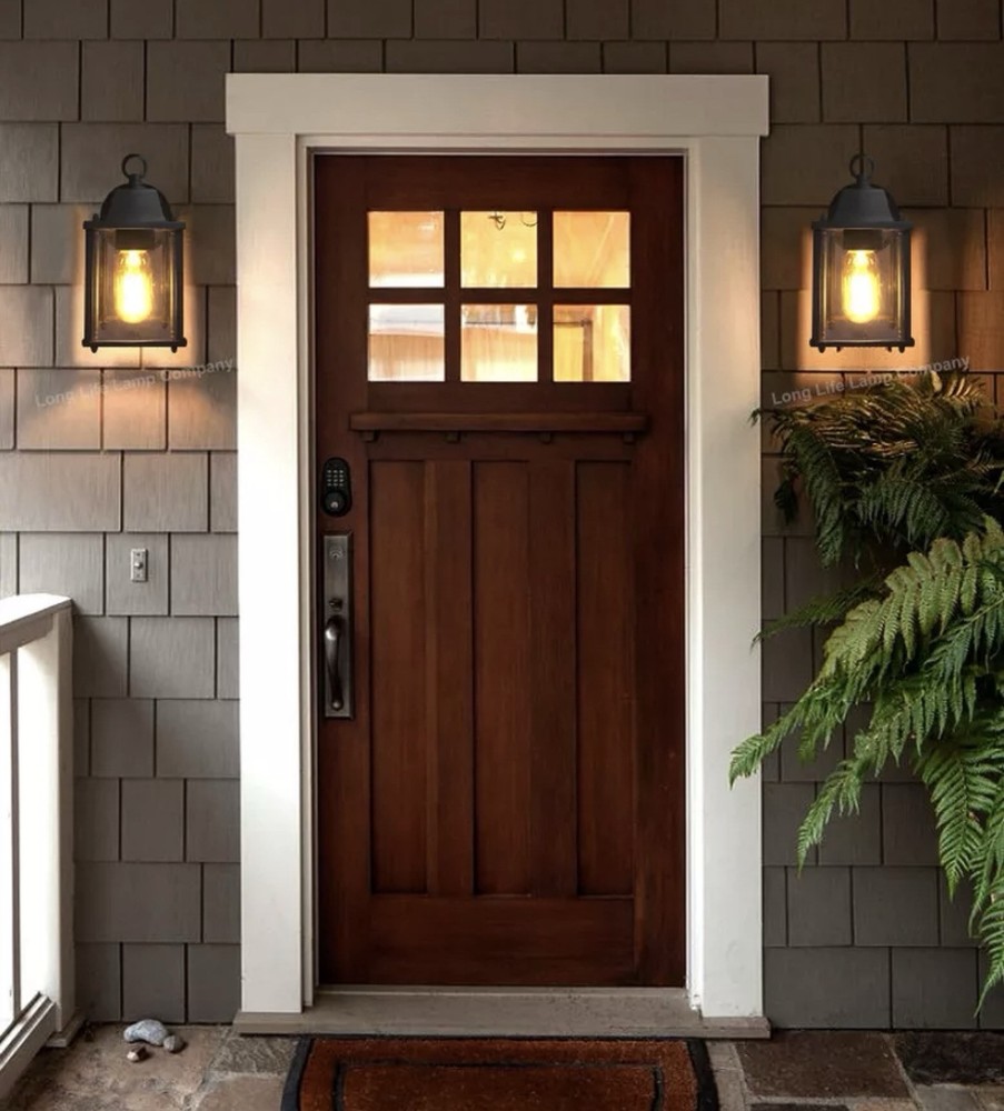 Wall Lantern Lamp Light 8” tall LFP801147