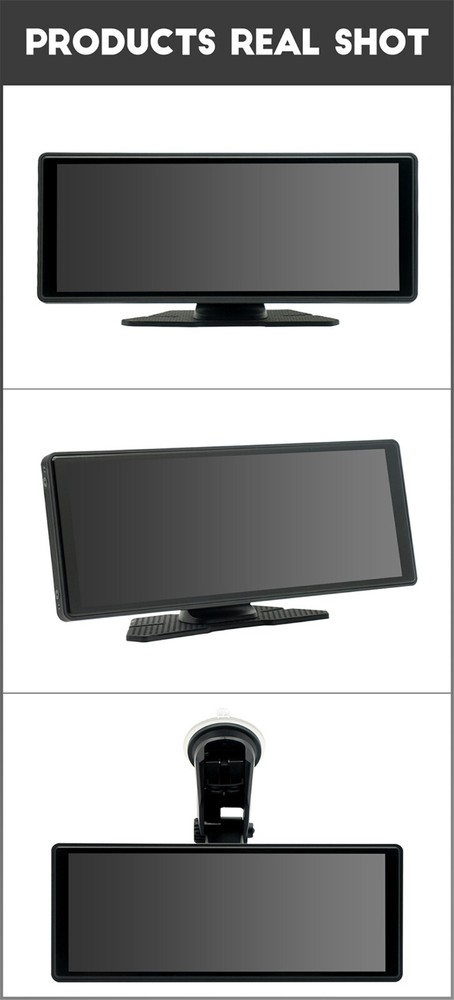Radio Stereo HD LCD Display Touch Screen Multimedia Player With Reverse Camera