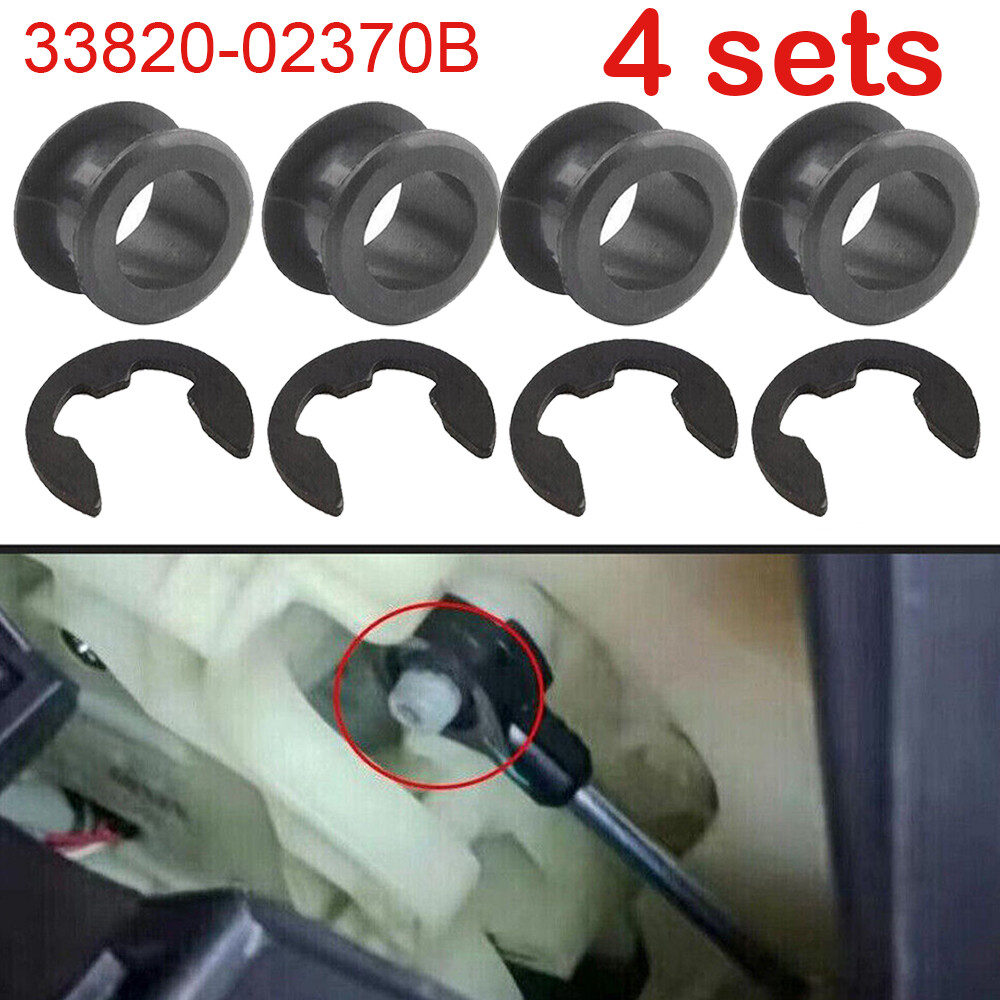 4 Sets For Hyundai Automatic Transmision Shift Shifter Cable Bushing Replacement