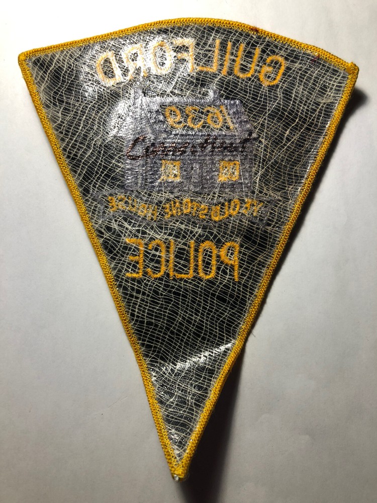 Guilford Connecticut Police Patch ~ Obsolete