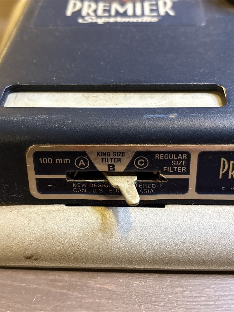 PREMIER Supermatic Cigarette Injector Machine Regular & King with Tubes