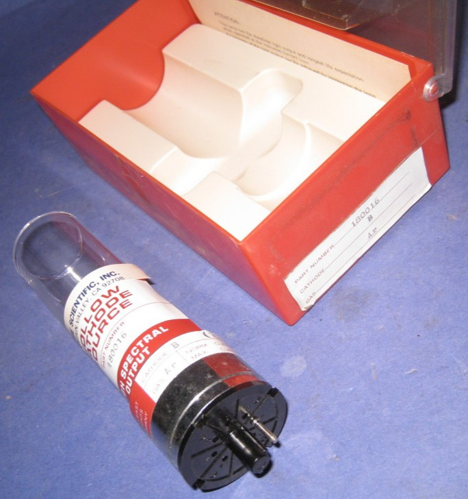 BORON B Hollow Cathode Source Lamp high spectral output     02w6