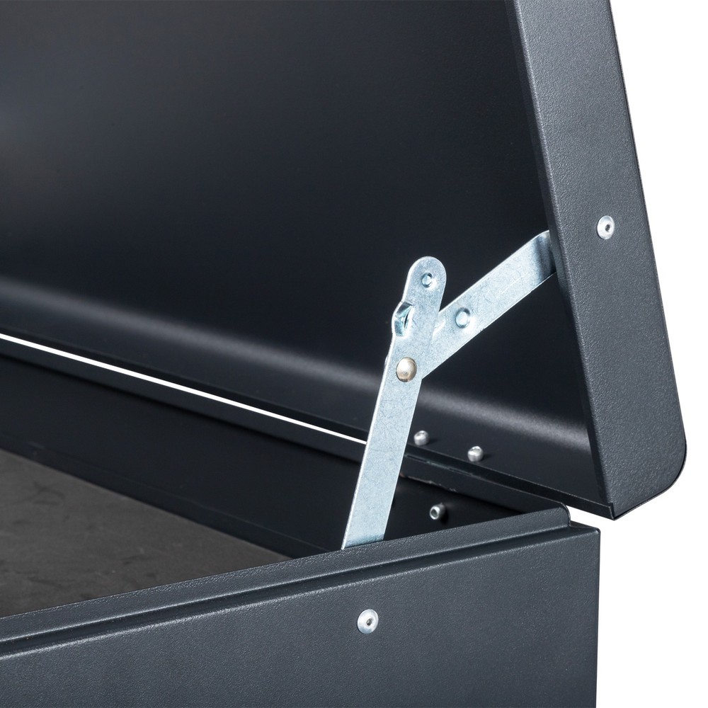 4-Drawer Rolling Tool Cabinet with Bottom Storage & Handle for Garage Workshop