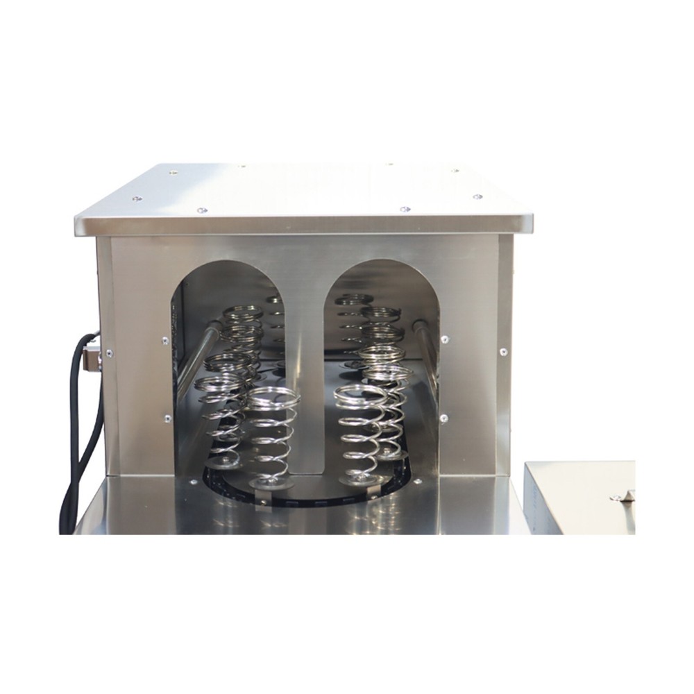 110V Commercial 4 Head Pizza Cone Forming Machine+Automatic Rotating Pizza Oven