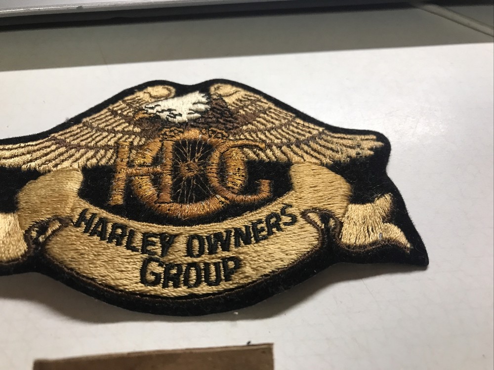 Harley Owners Group HOG Motorcycle Logo Patch and Pin