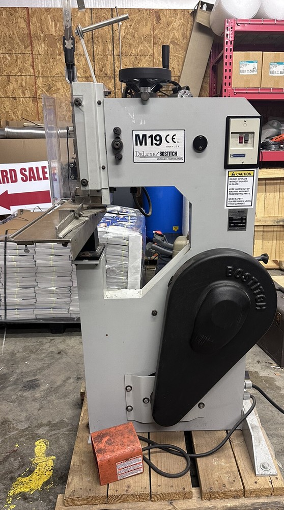 Deluxe/Bostitch Stitching Machine M19, Used, Ready to Ship