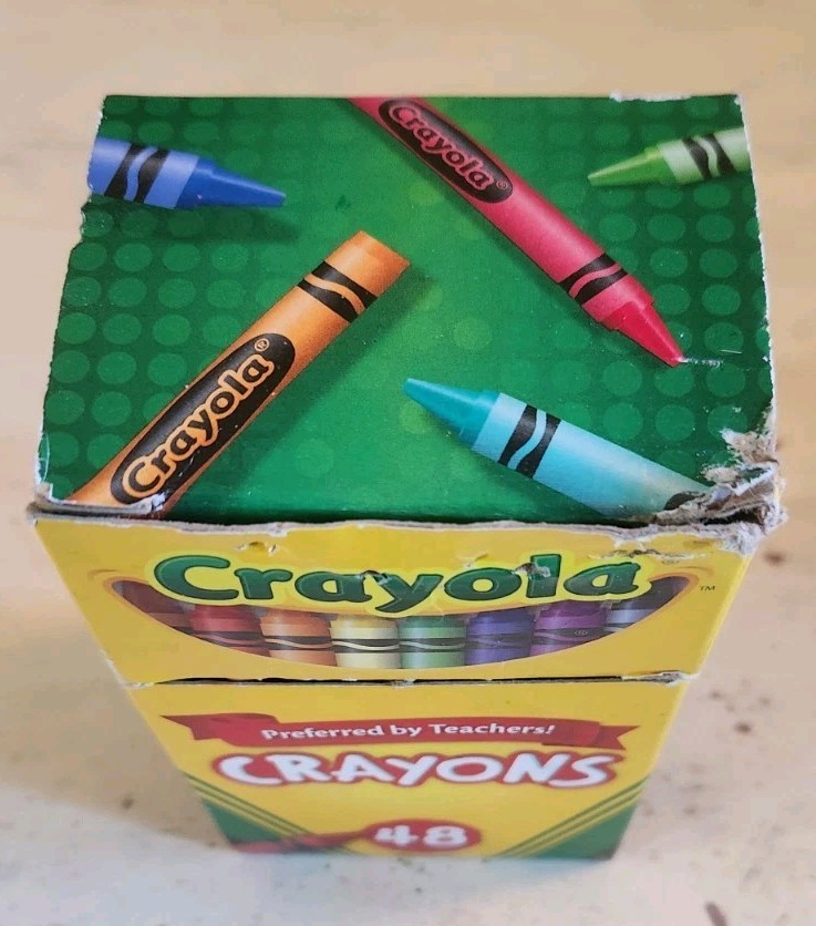 2014 Crayola Crayons 48 Count Box Binney & Smith Craft School Coloring