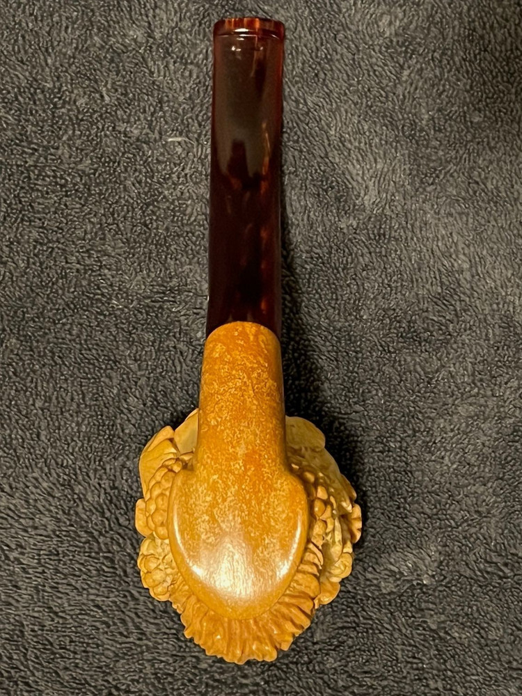 CAO. Vintage Hand Crafted Solid Block Meerschaum CAO Pipe!