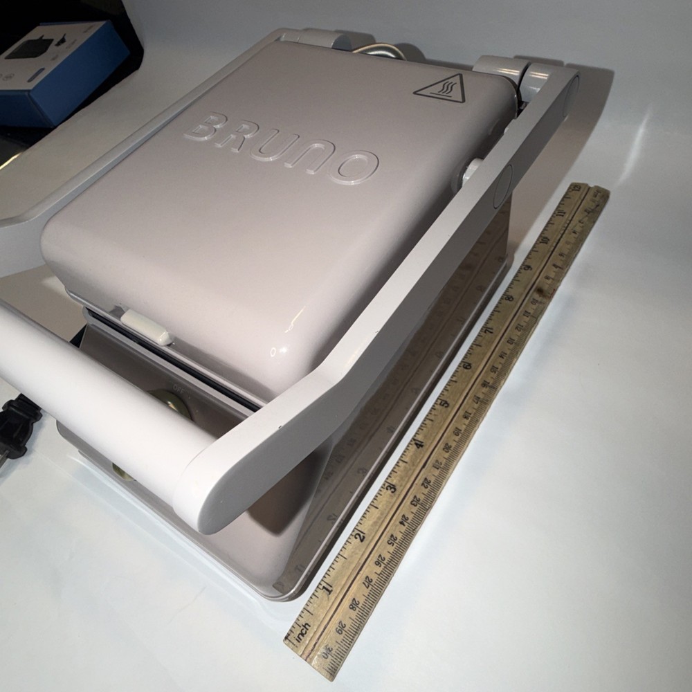 BRUNO Grill Sand Maker Single Hot Sandwich Maker BOE083-GRG w/ Timer Tested