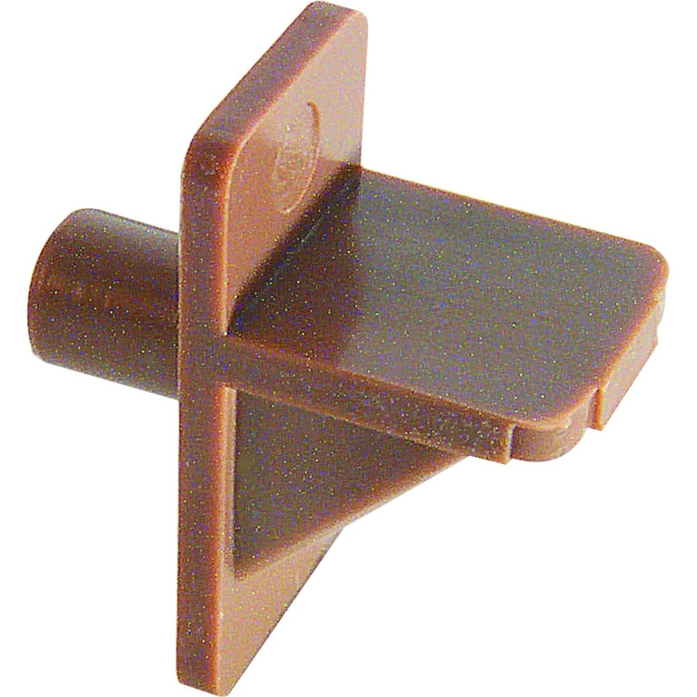 Cabinet Shelf Pins, 1/4 Inch Diameter, 50 Pack, Light Brown