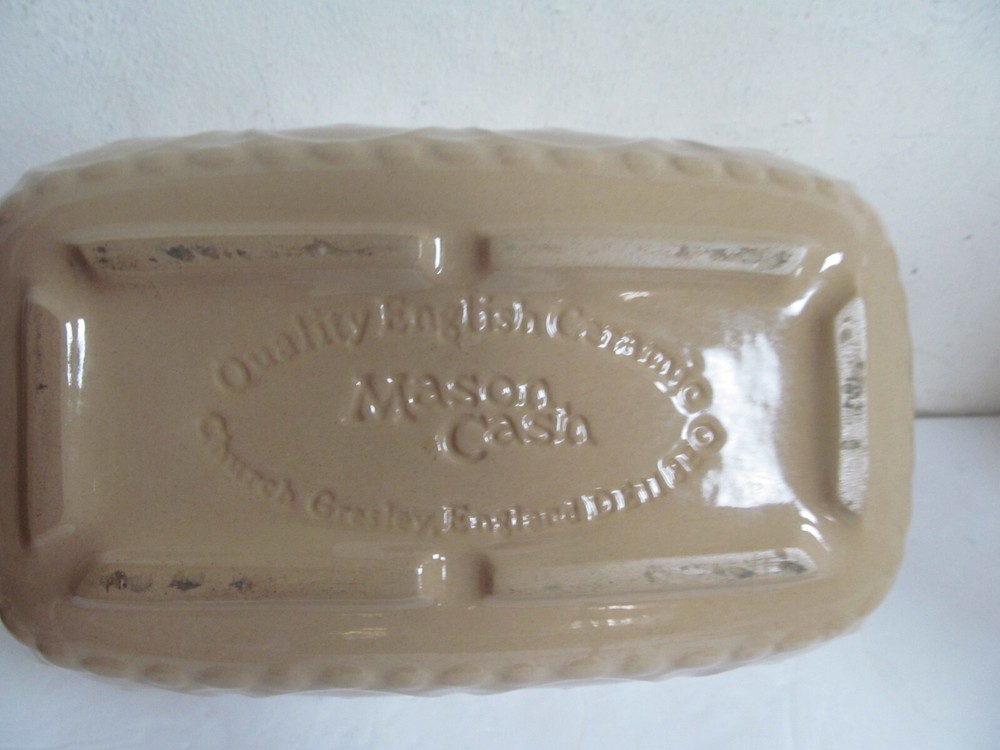 Mason Cash Rectangular baking dish Loaf Pan Classic Cane Collection
