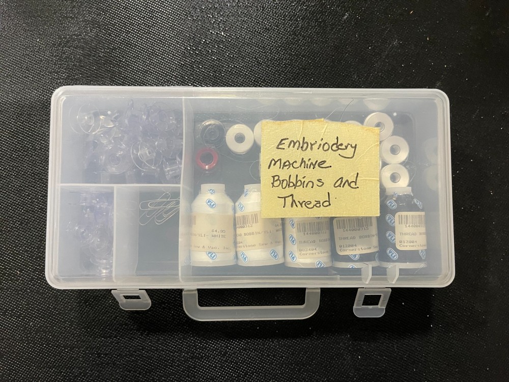Bobbins (45) and Bobbin Thread Spools (6) - NEW Spools